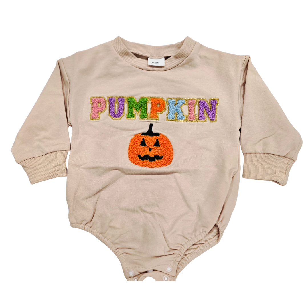 Boy - Pumpkin Romper