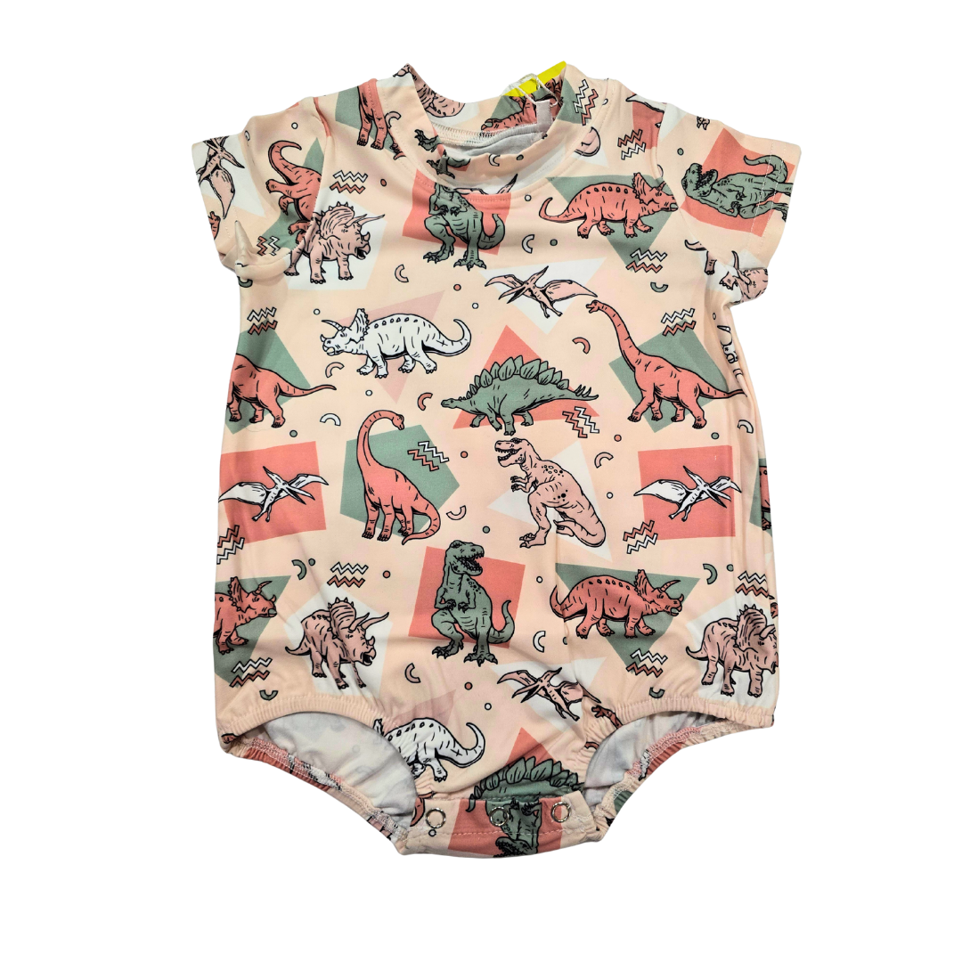 Boy - Dino Romper (Milk Protein Fiber) Clothing CVA Products