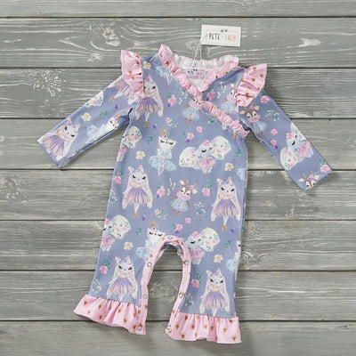 GIRLS - Long Sleeve Winter Infant Romper