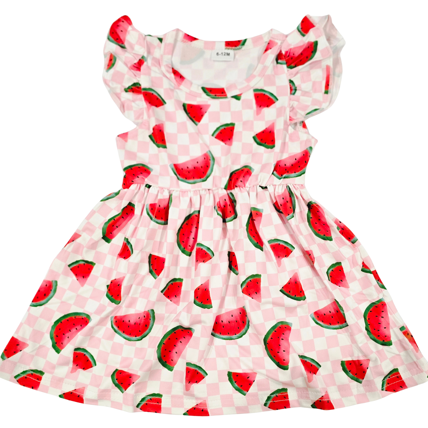 GIRLS - Fruits Outfit Clothing CVA Products Watermelon Dress 12-18M