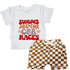 Boy - Short Set Clothing CVA Products Car Races 6-12 M