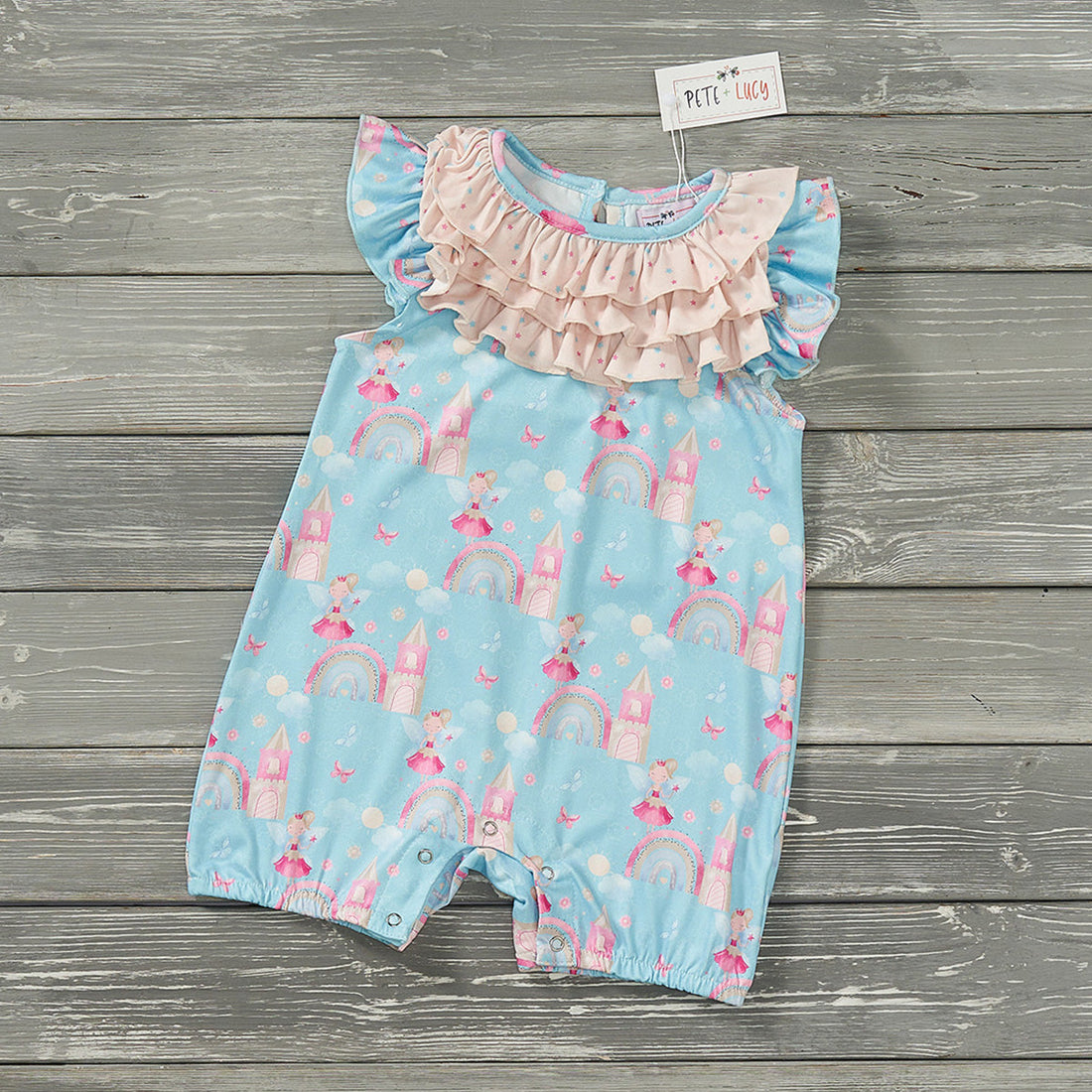 GIRLS - Summer Infant Romper Clothing CVA Products Fabulous Fairy Tale 0-3M