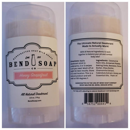 Deodorants Bath &amp; Body Bend Soaps Honey Grapefruit (Baking Soda Free)