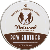 Dog Balms Dogs Natural Dog Company Paw Soother 2 oz Tin