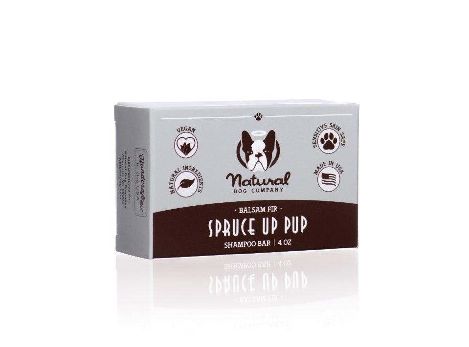 Dog Grooming Dogs Natural Dog Company Spruce Up Pup Shampoo Bar 4oz