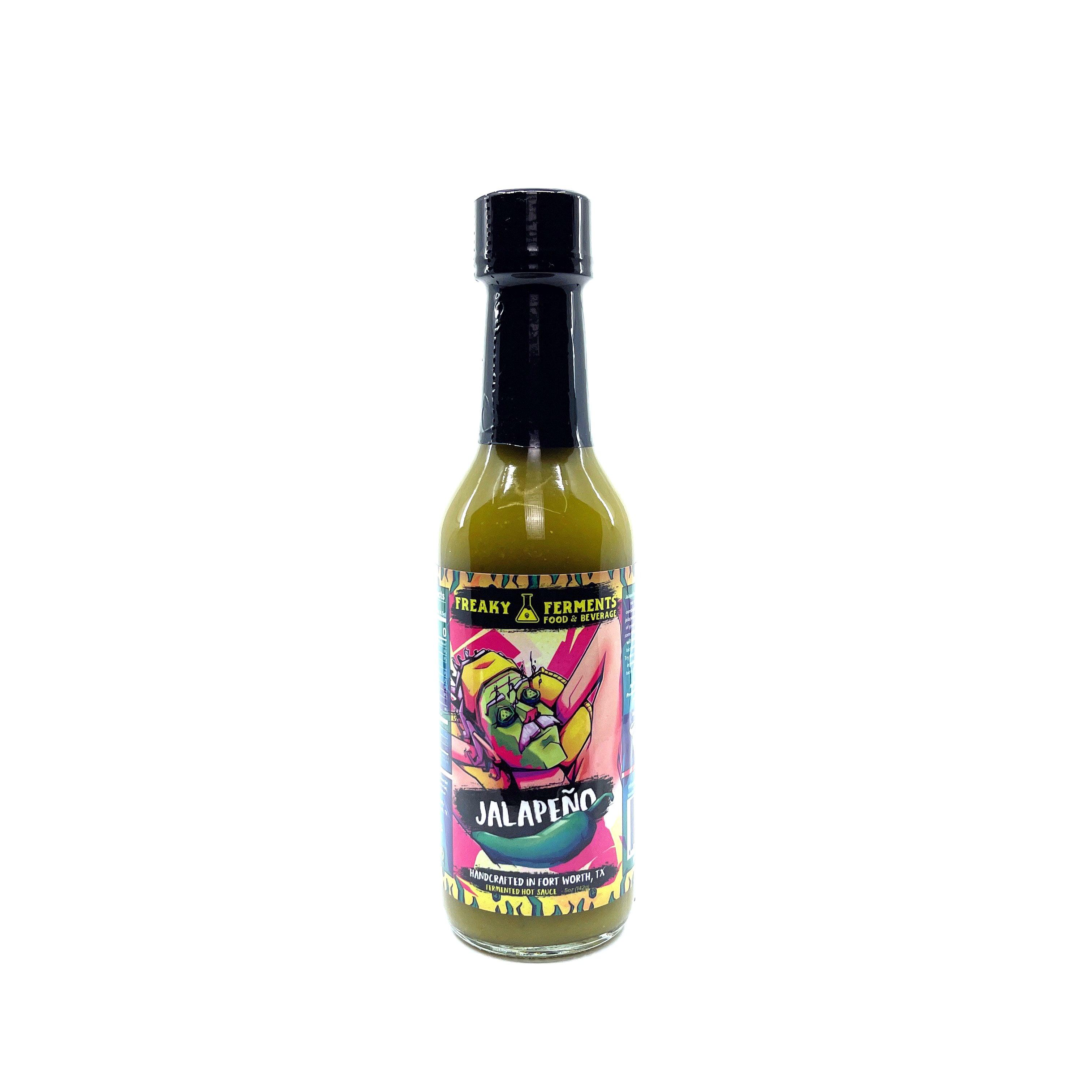 Freaky Ferments Hot Sauce Food &amp; Beverage Freaky Ferments Jalapeno