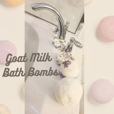 Goat Milk Bath Bombs - CVA Products