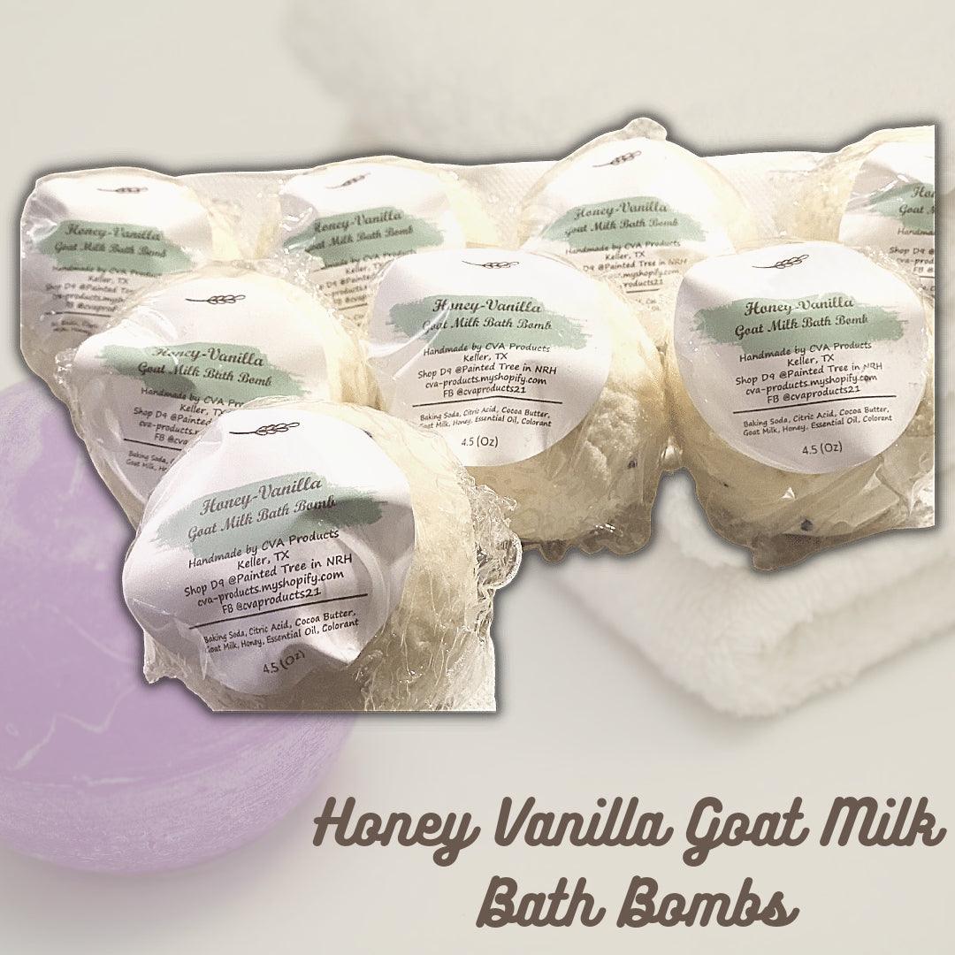 Goat Milk Bath Bombs - CVA Products