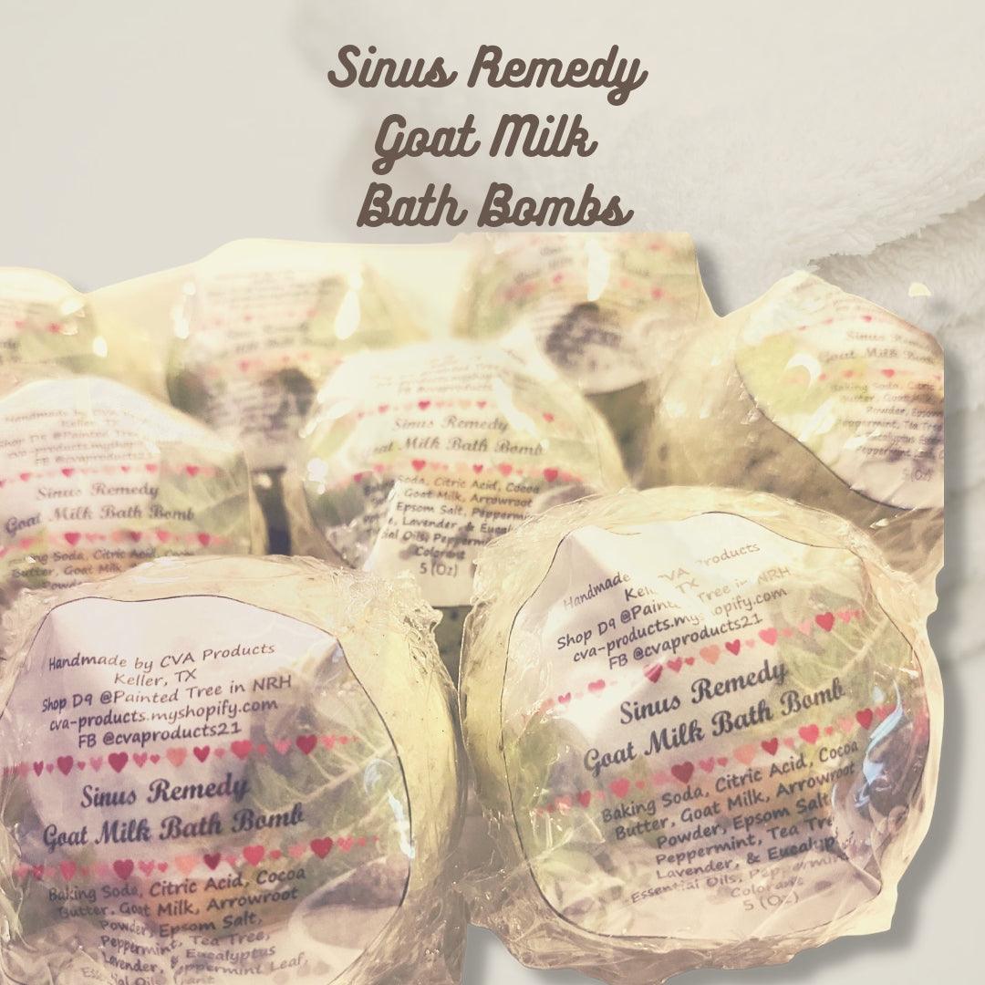 Goat Milk Bath Bombs - CVA Products