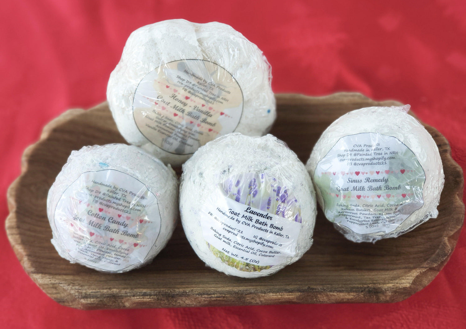 Goat Milk Bath Bombs - CVA Products