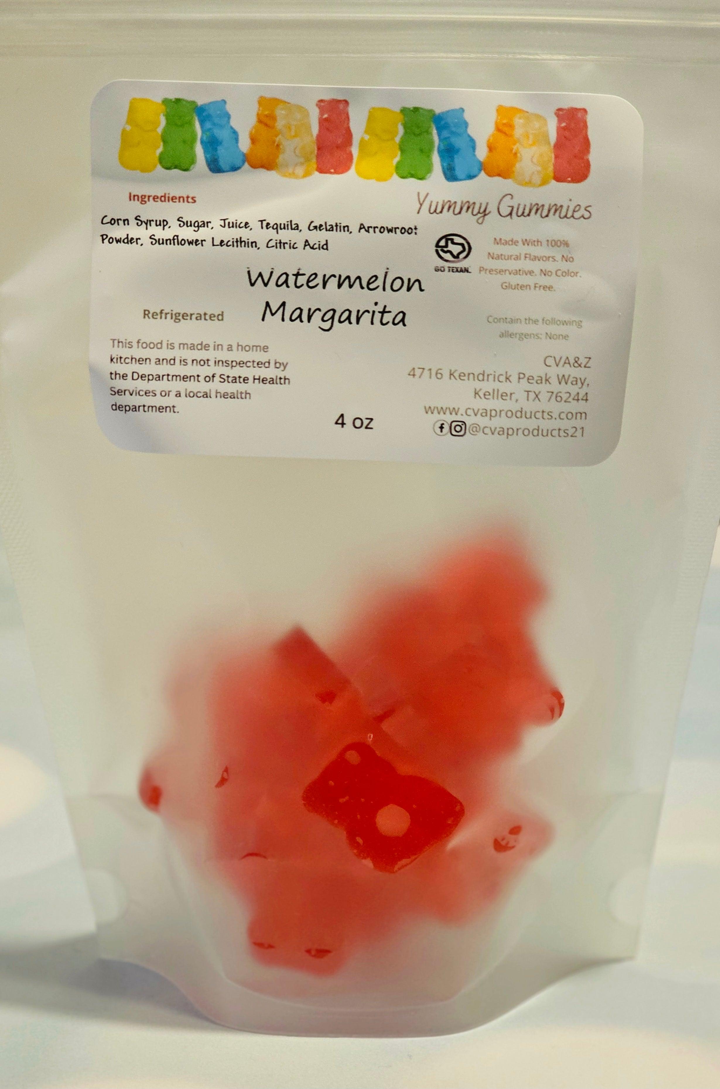 Gummy Food &amp; Beverage CVA Products Watermelon Margarita