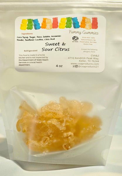 Gummy Food &amp; Beverage CVA Products Sweet &amp; Sour Citrus