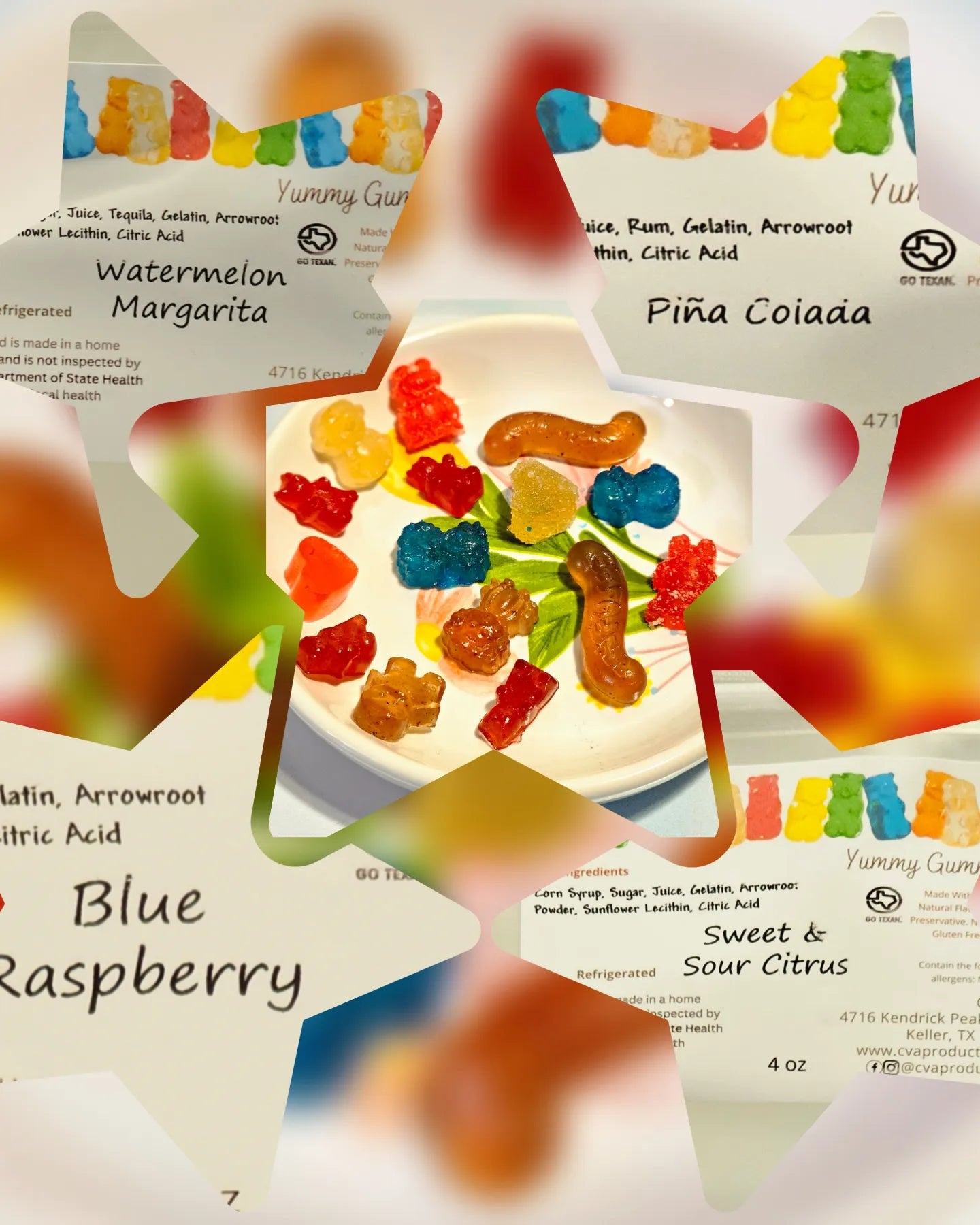 Gummy Food &amp; Beverage CVA Products