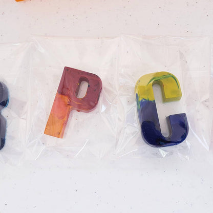 Handcrafted Crayon Letters - CVA Products