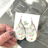 Holiday All Day Leather Earrings Jewelry Avenue261 The Dorothy: Holly & Ivy Leather Earrings