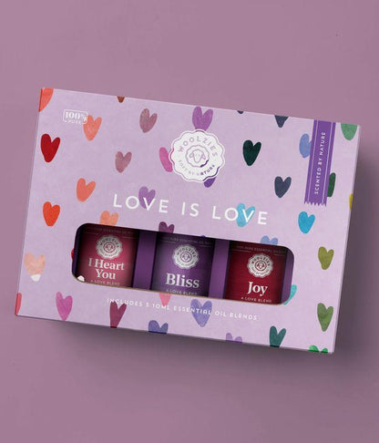 Love is Love set of 3 Candles Woolzies Home Essentials, Inc.