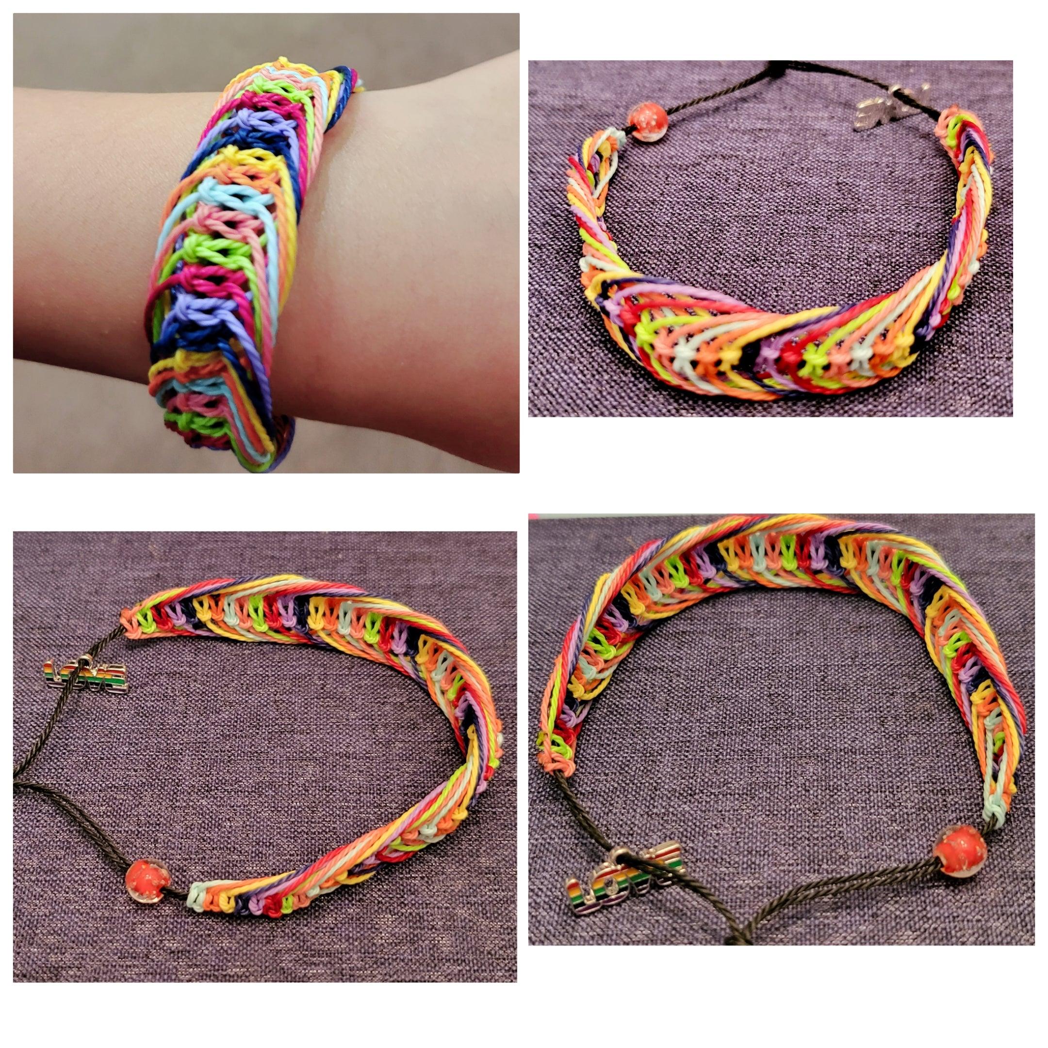 Macrame Styles &amp; Patterns Macrame CVA Products Bracelet 4