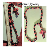 Macrame Styles & Patterns Macrame CVA Products Catholic Rosary Lanyard