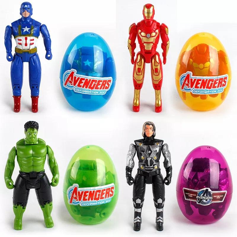 Marvel The Avengers 3 Infinity War Action Figure Toy Spider man Captain America Hulk Pull Back Car Toys For Children Toys CVA Products