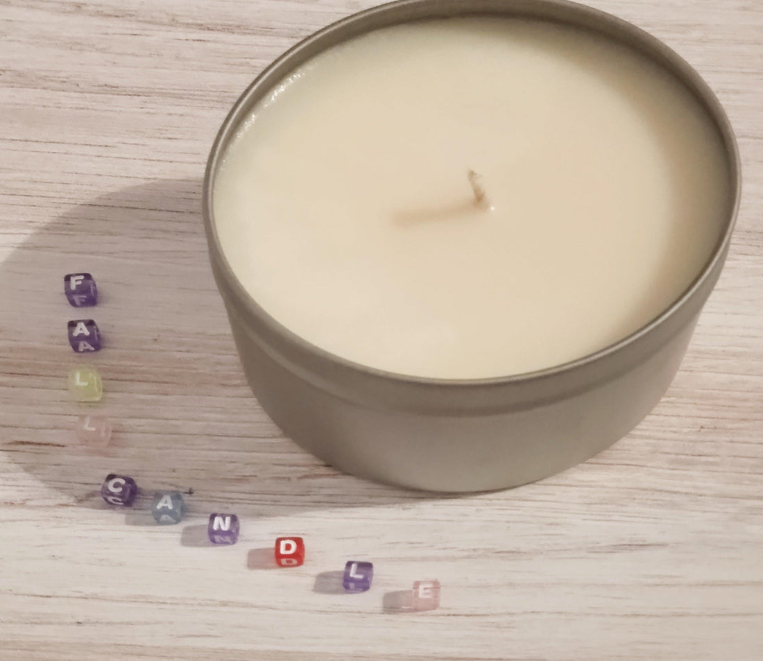 Natural Soy Candles 10 Oz Tin Candles CVA Products
