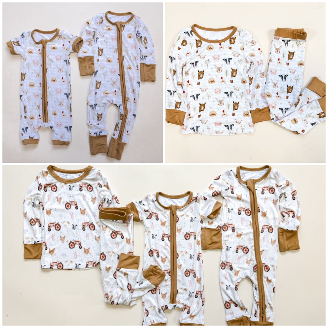 Bamboo Styles - Short Sleeve Zippy Romper Clothing CVA Products