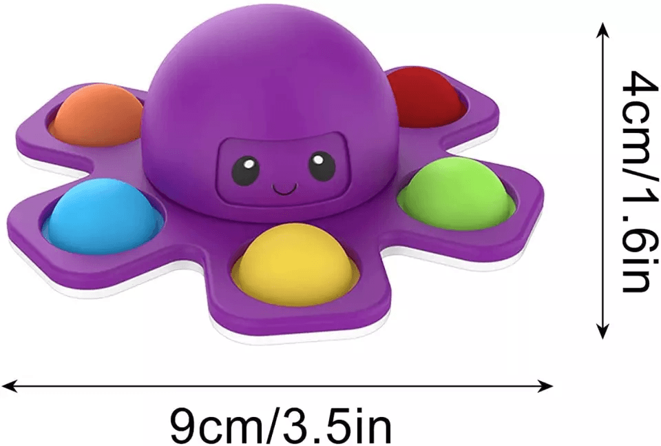 Pop Fidget Spinner Octopus Face - CVA Products