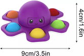 Pop Fidget Spinner Octopus Face - CVA Products