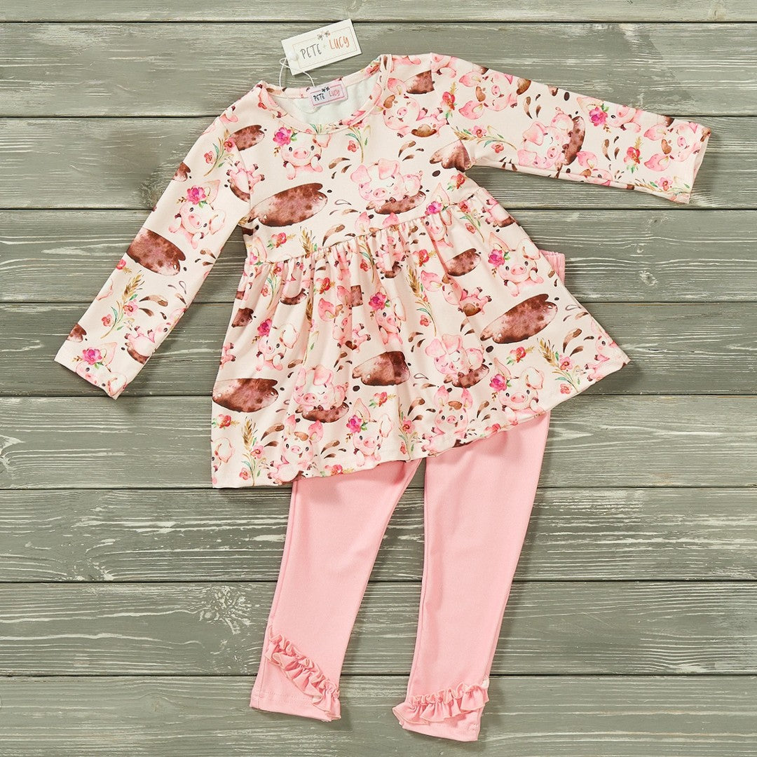 GIRLS - 2 PC Long Sleeve Set