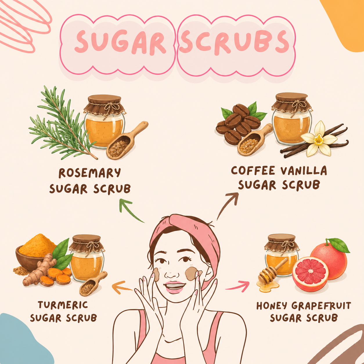 Sugar Scrubs Bath &amp; Body CVA Products Honey Grapefruit