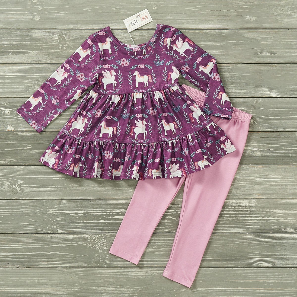 GIRLS - 2 PC Long Sleeve Set