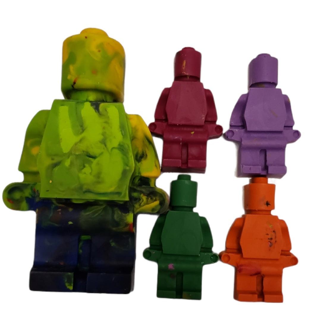 Robots &amp; Building Blocks Crayons - CVA Products